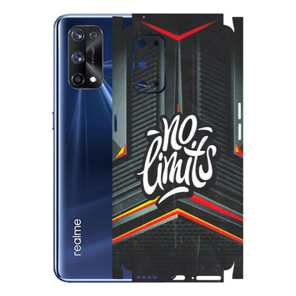 Realme Phone Skins (All Models) - No Limits - 3D Embossed Finish (L-286) Realme X7 Pro (5G)