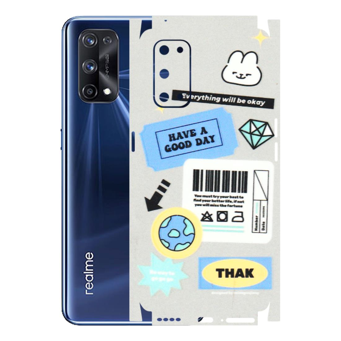 Realme Phone Skins (All Models) - Will Be Okay Design - 3D Embossed Finish (L-316) Realme X7 Pro (5G)