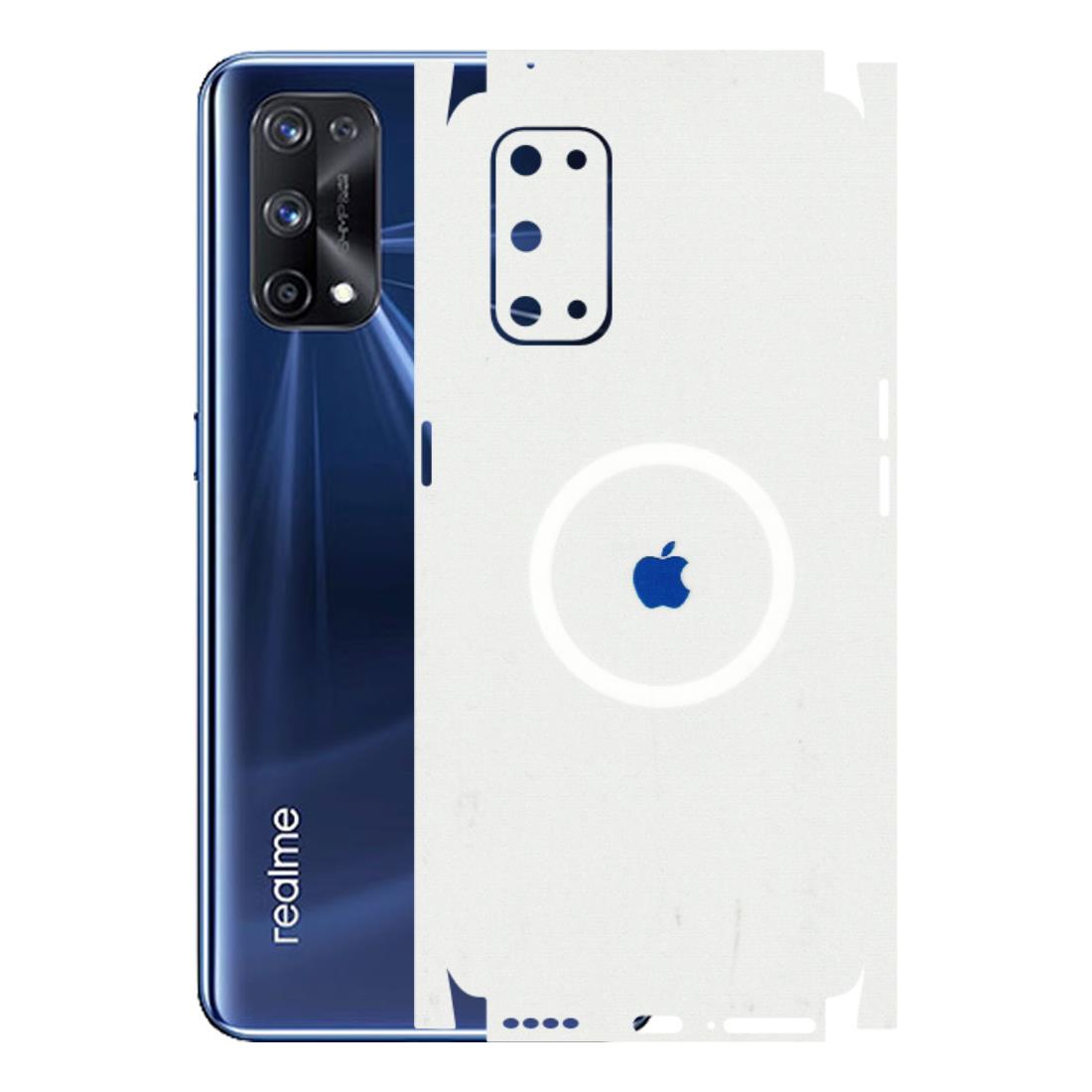 Realme Phone Skins (All Models) - iPhone Magsafe Logo - 3D Embossed Finish (L-320) Realme X7 Pro (5G)