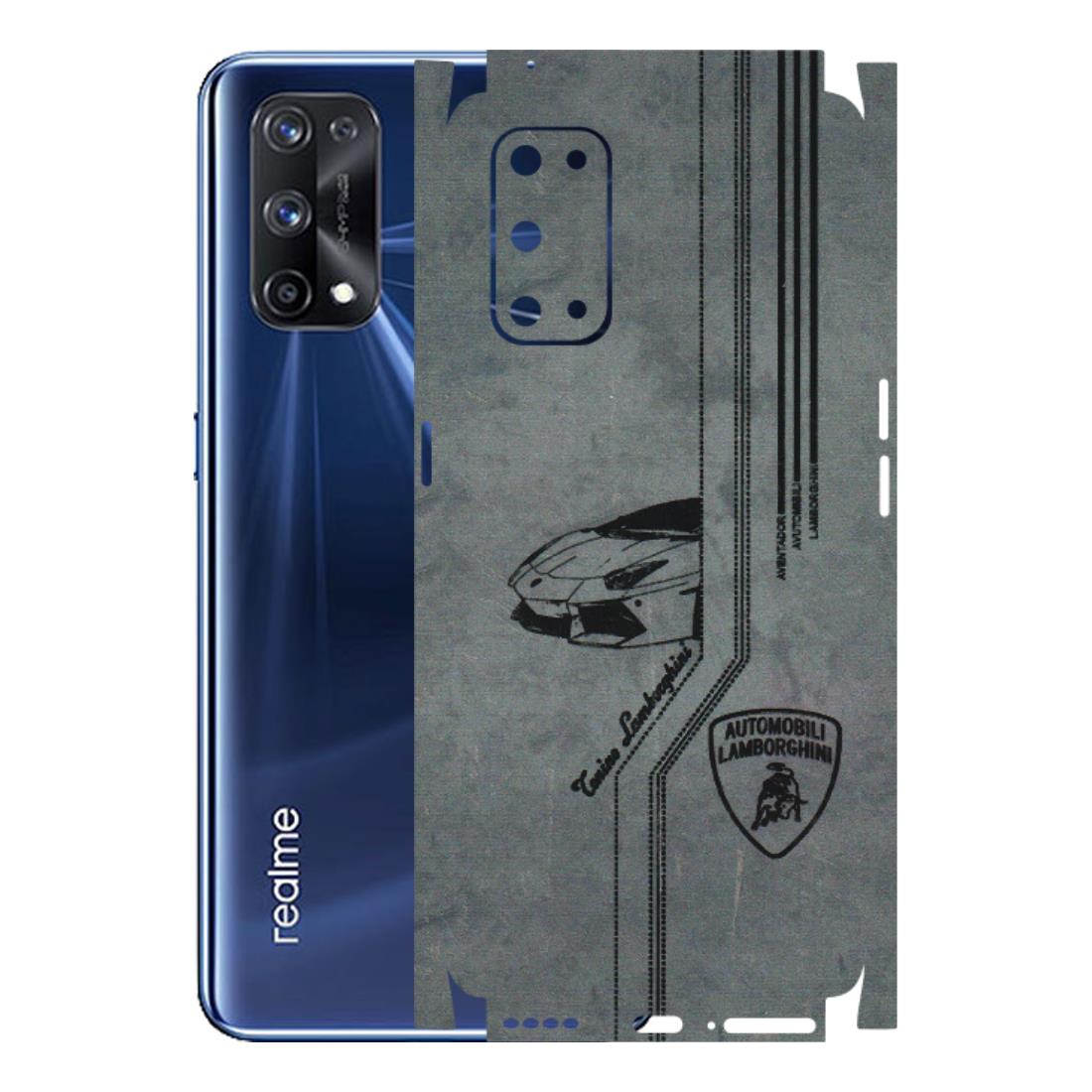 Realme Phone Skins (All Models) - New Lamborgini Aventador - 3D Embossed Finish (L-321) Realme X7 Pro (5G)