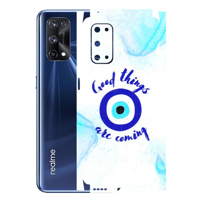 Realme Phone Skins (All Models) - Evil Eye Good Things Are Coming - 3D Embossed Finish (L-322) Realme X7 Pro (5G)