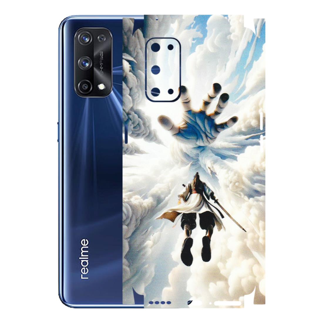 Realme Phone Skins (All Models) - Big Hand With Monkey King - 3D Embossed Finish (L-323) Realme X7 Pro (5G)
