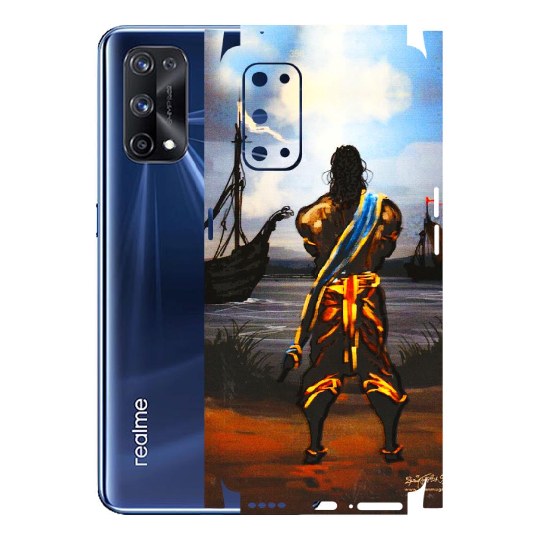 Realme Phone Skins (All Models) - Heavenly God Figure - 3D Embossed Finish (L-34) Realme X7 Pro (5G)
