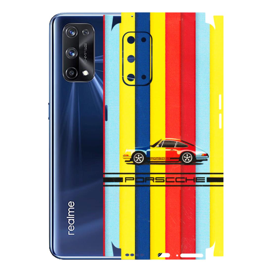 Realme Phone Skins (All Models) - Multicolour Porche - 3D Embossed Finish (L-39) Realme X7 Pro (5G)