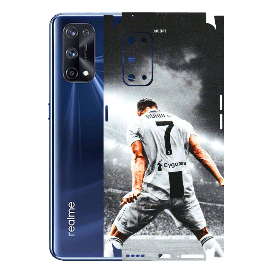Realme Phone Skins (All Models) - Ronaldo CR7 Crazy - 3D Embossed Finish (L-44) Realme X7 Pro (5G)