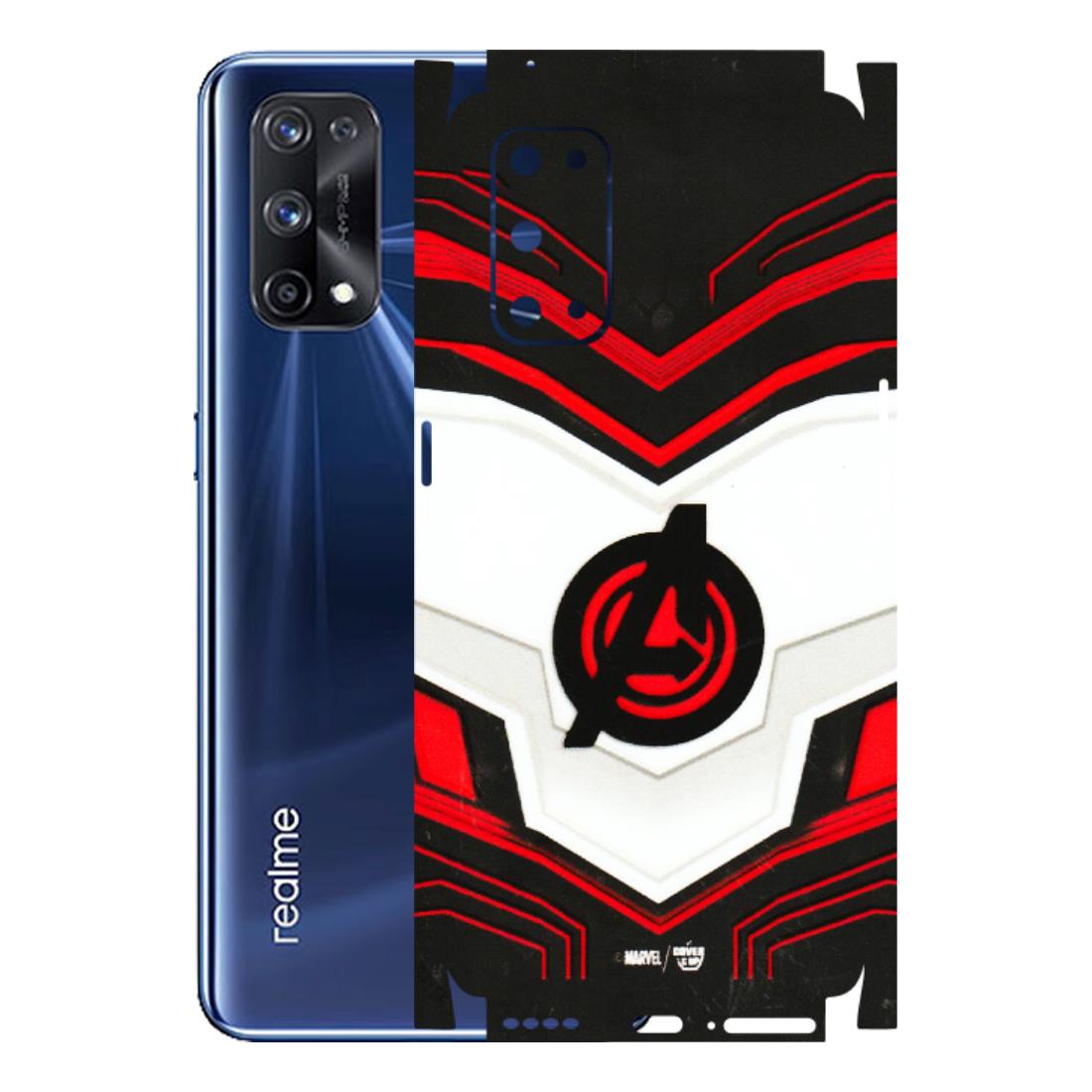 Realme Phone Skins (All Models) - Avengers Logo - 3D Embossed Finish (L-55) Realme X7 Pro (5G)
