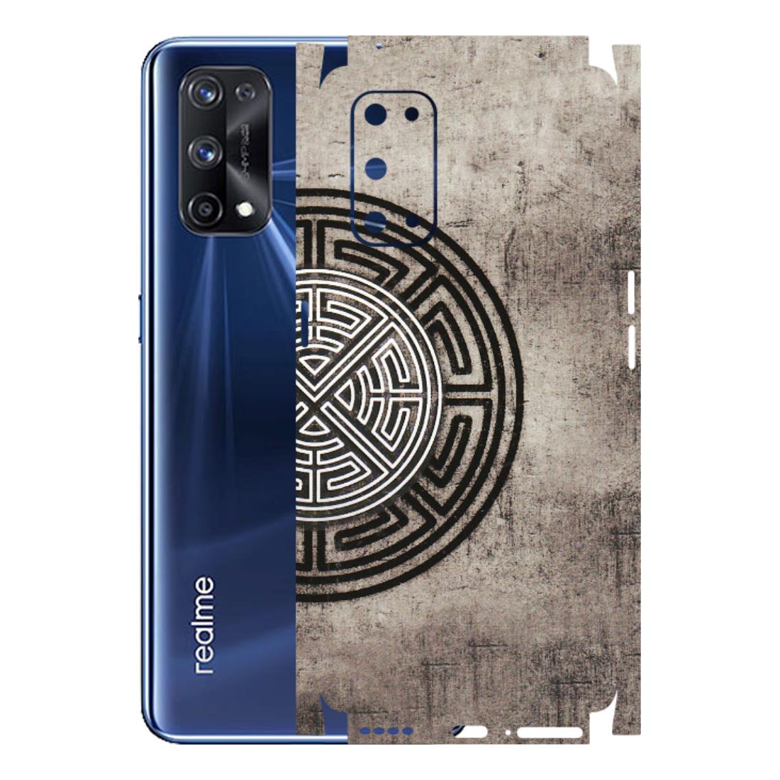 Realme Phone Skins (All Models) - Mysterious Circular Design - 3D Embossed Finish (L-63) Realme X7 Pro (5G)