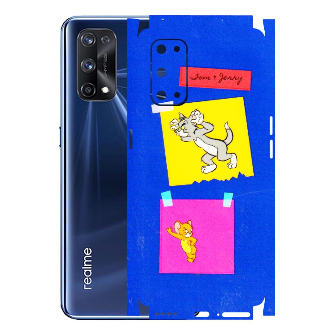 Realme Phone Skins (All Models) - Tom N Jerry Sticky Notes - 3D Embossed Finish (L-88) Realme X7 Pro (5G)