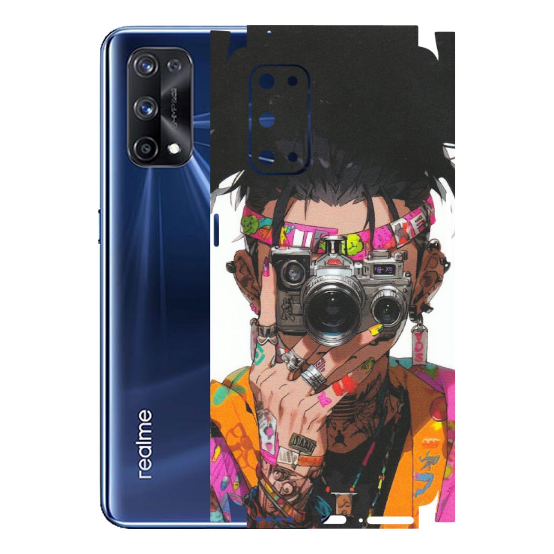 Realme Phone Skins (All Models) - Camera Lover Girl - Matte Finish (M-09) Realme X7 Pro (5G)