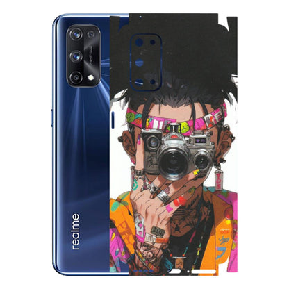Realme Phone Skins (All Models) - Camera Lover Girl - Matte Finish (M-09) Realme X7 Pro (5G)