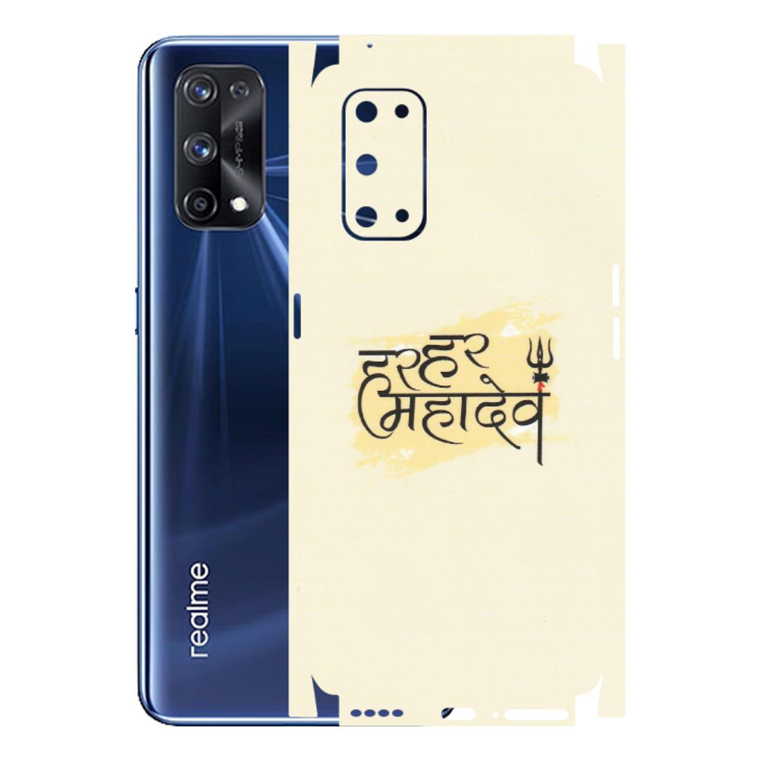 Realme Phone Skins (All Models) - Har Har Mahadev - Matte Finish (M-10) Realme X7 Pro (5G)
