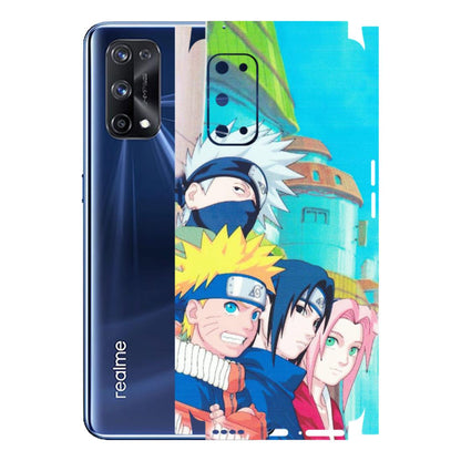 Realme Phone Skins (All Models) - Team Minato And Kakashi - Matte Finish (M-101) Realme X7 Pro (5G)