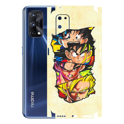 Realme Phone Skins (All Models) - Angry Multi Anime - Matte Finish (M-113) Realme X7 Pro (5G)