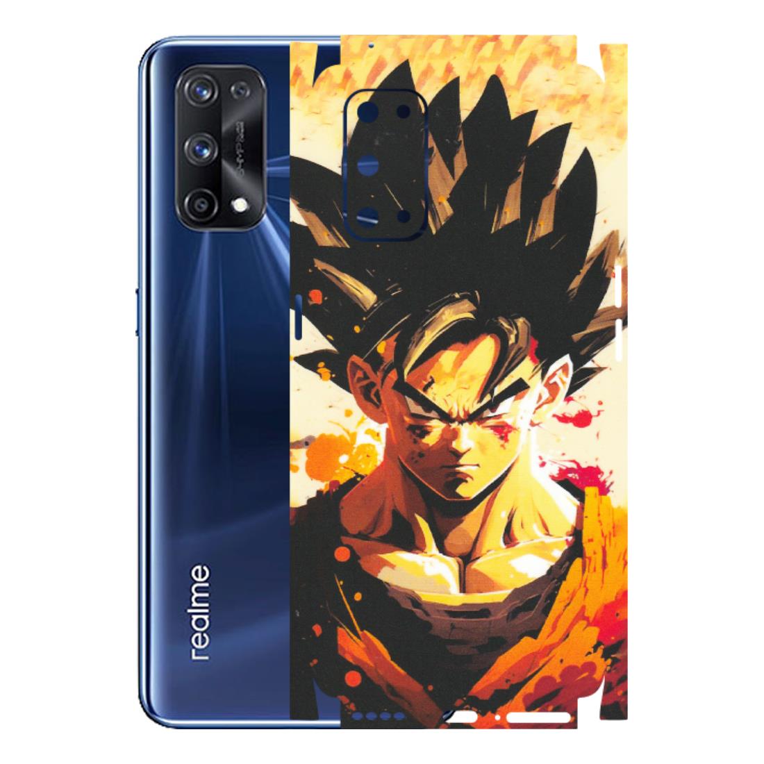Realme Phone Skins (All Models) - Angry Goku - Matte Finish (M-12) Realme X7 Pro (5G)