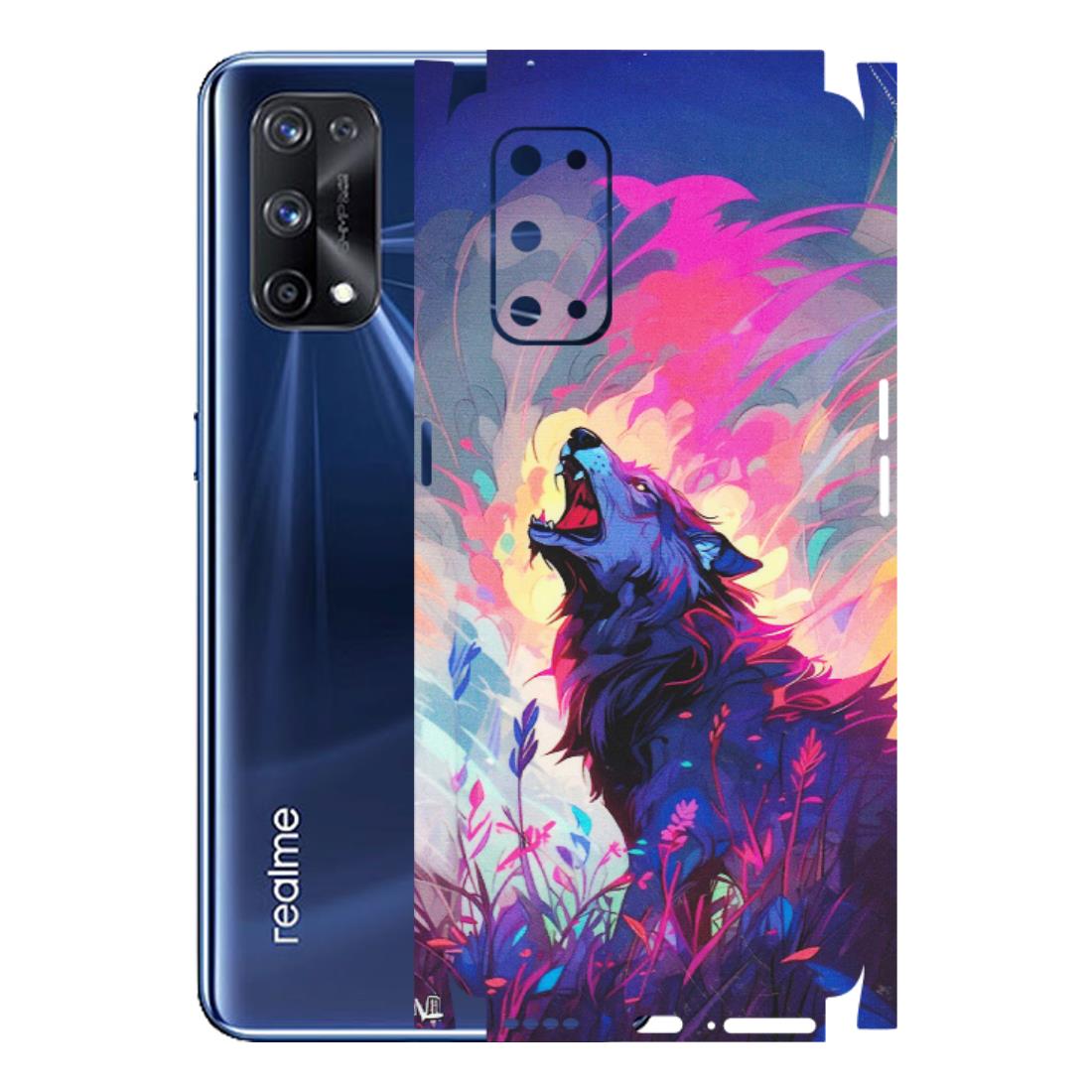 Realme Phone Skins (All Models) - New Wild Wolf Abstract - Matte Finish (M-125) Realme X7 Pro (5G)