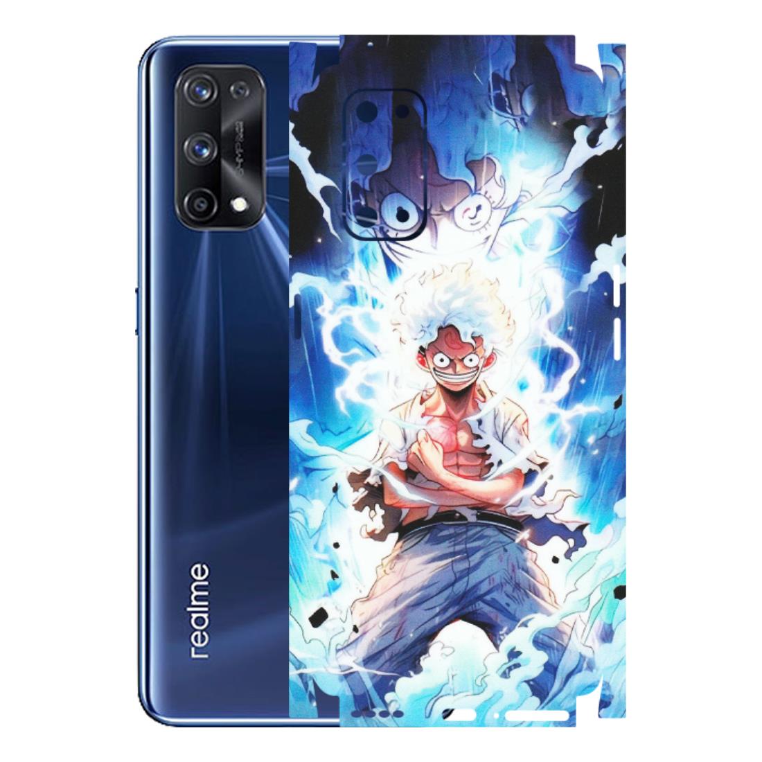 Realme Phone Skins (All Models) - Blue Thunder Luffy Anime - Matte Finish (M-132) Realme X7 Pro (5G)