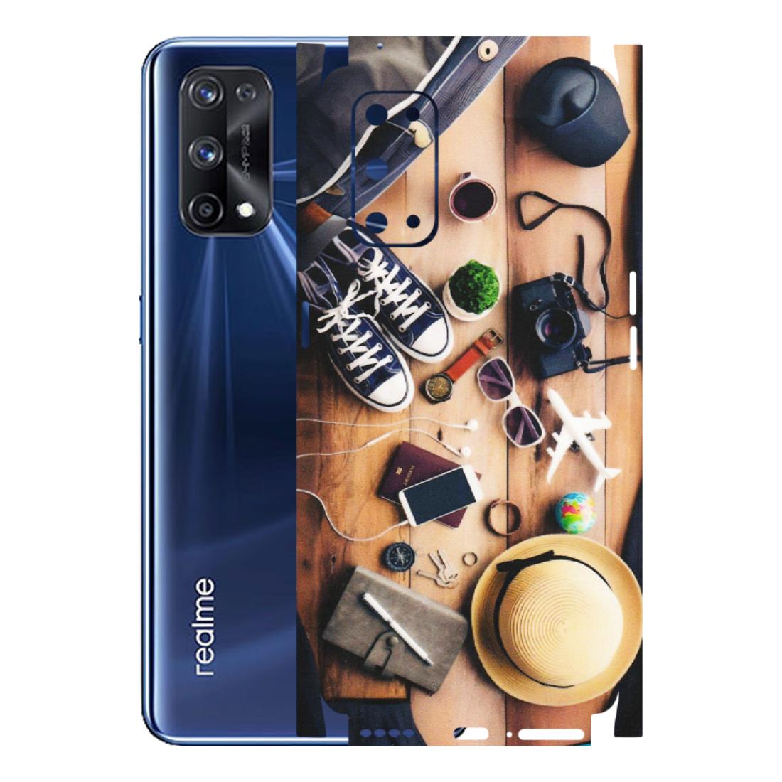 Realme Phone Skins (All Models) - Travel Wanderlust - Matte Finish (M-133) Realme X7 Pro (5G)