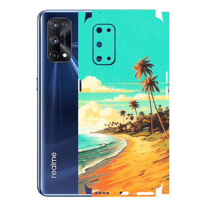 Realme Phone Skins (All Models) - Miami Beach - Matte Finish (M-136) Realme X7 Pro (5G)