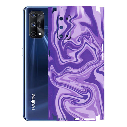 Realme Phone Skins (All Models) - Hazy Purple Nights - Matte Finish (M-14) Realme X7 Pro (5G)