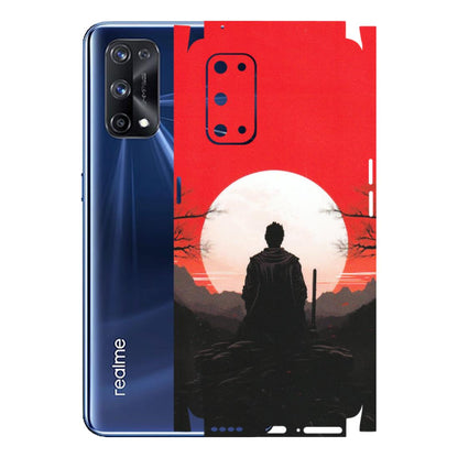 Realme Phone Skins (All Models) - Samurai Anime - Matte Finish (M-141) Realme X7 Pro (5G)