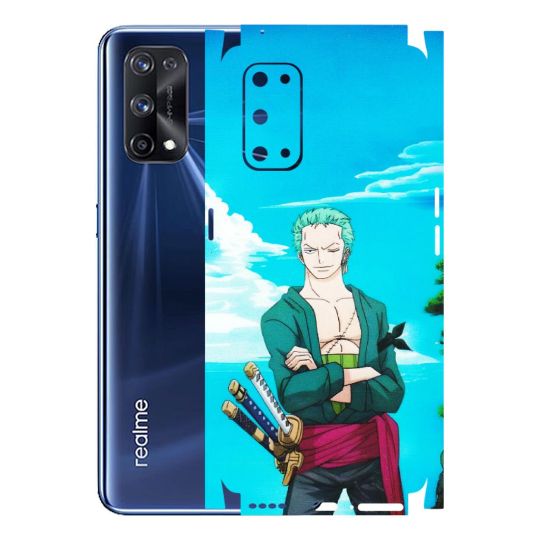 Realme Phone Skins (All Models) - Cool Swordman Zoro Anime - Matte Finish (M-143) Realme X7 Pro (5G)