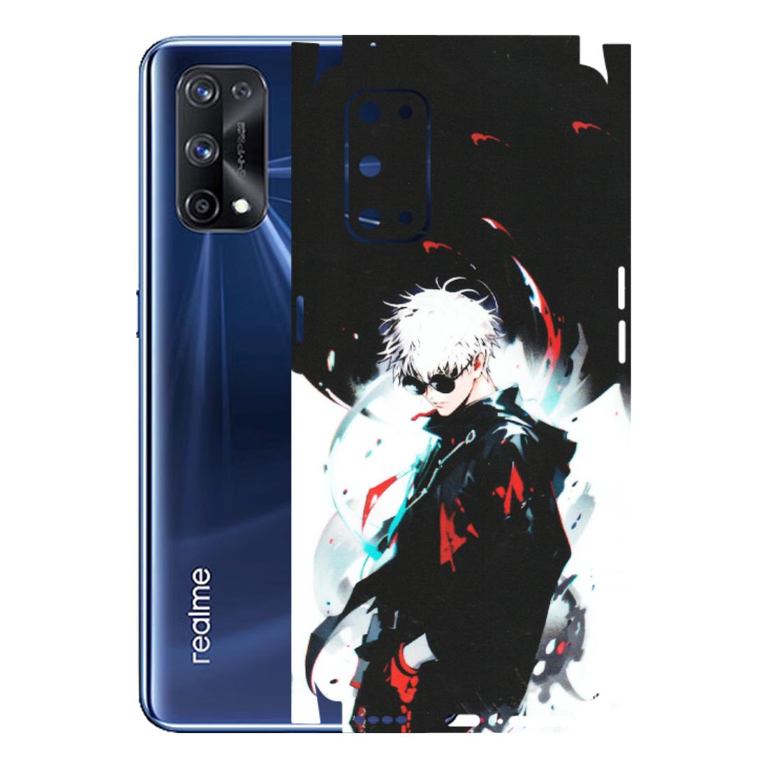 Realme Phone Skins (All Models) - Gojo Powerful Charater Kaisen Anime - Matte Finish (M-144) Realme X7 Pro (5G)