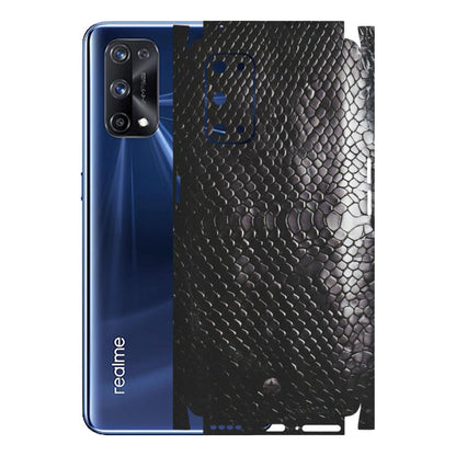 Realme Phone Skins (All Models) - Black Snack Leather - Matte Finish (M-147) Realme X7 Pro (5G)