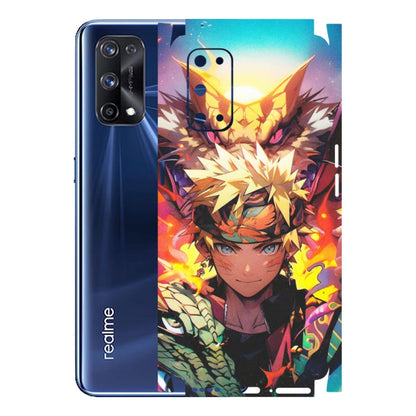 Realme Phone Skins (All Models) - Angry Naruto Anime - Matte Finish (M-148) Realme X7 Pro (5G)