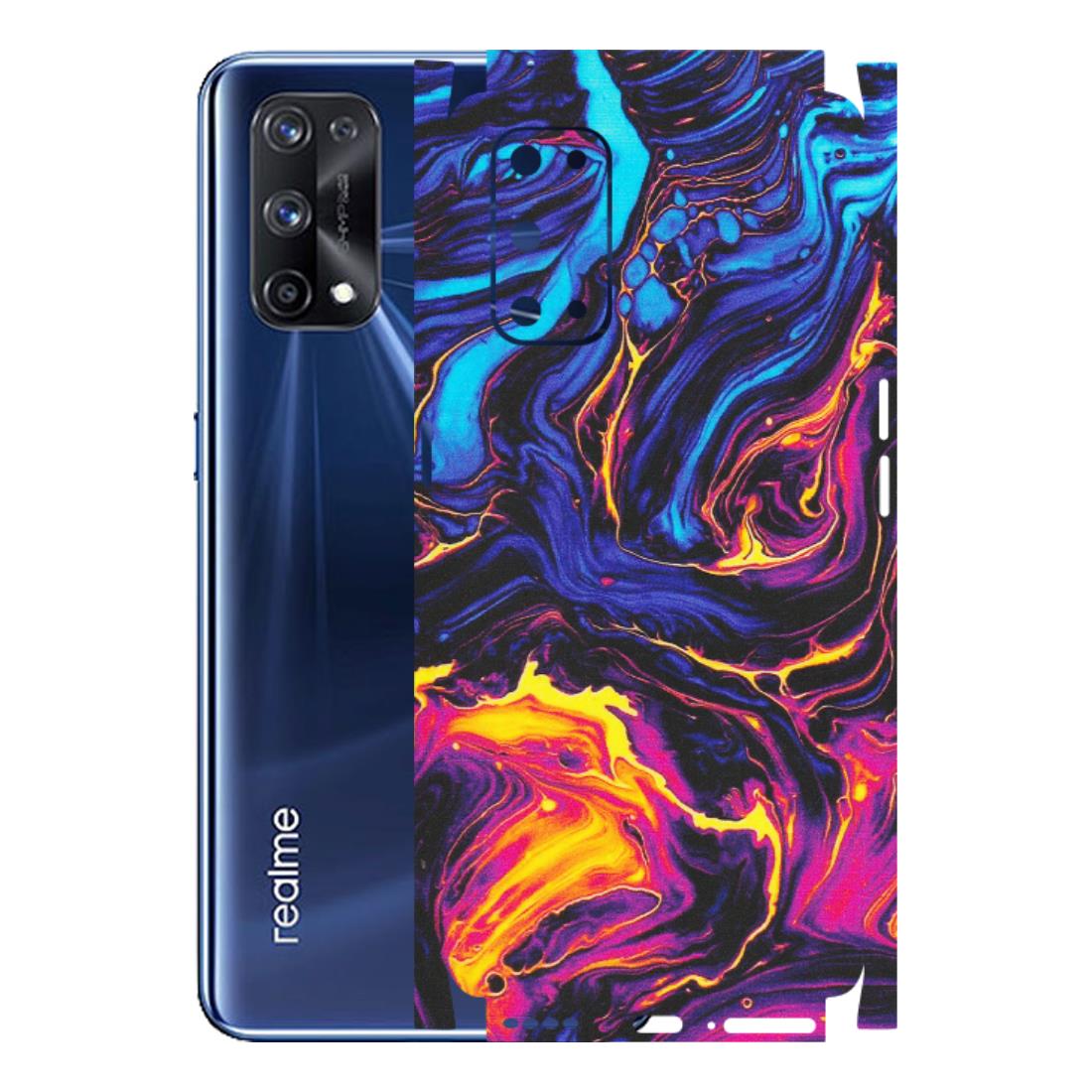 Realme Phone Skins (All Models) - Abstract Paint Classy - Matte Finish (M-15) Realme X7 Pro (5G)