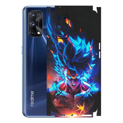 Realme Phone Skins (All Models) - Angry Goku Dragon Ball Anime - Matte Finish (M-150) Realme X7 Pro (5G)