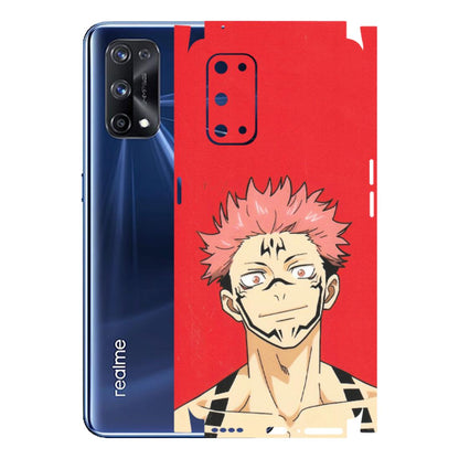 Realme Phone Skins (All Models) - Ryomen Sukuna Fun Anime - Matte Finish (M-153) Realme X7 Pro (5G)