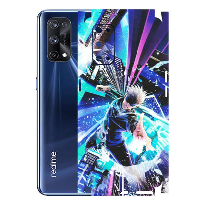 Realme Phone Skins (All Models) - Manga Action Jujustu Kaisen Anime - Matte Finish (M-155) Realme X7 Pro (5G)