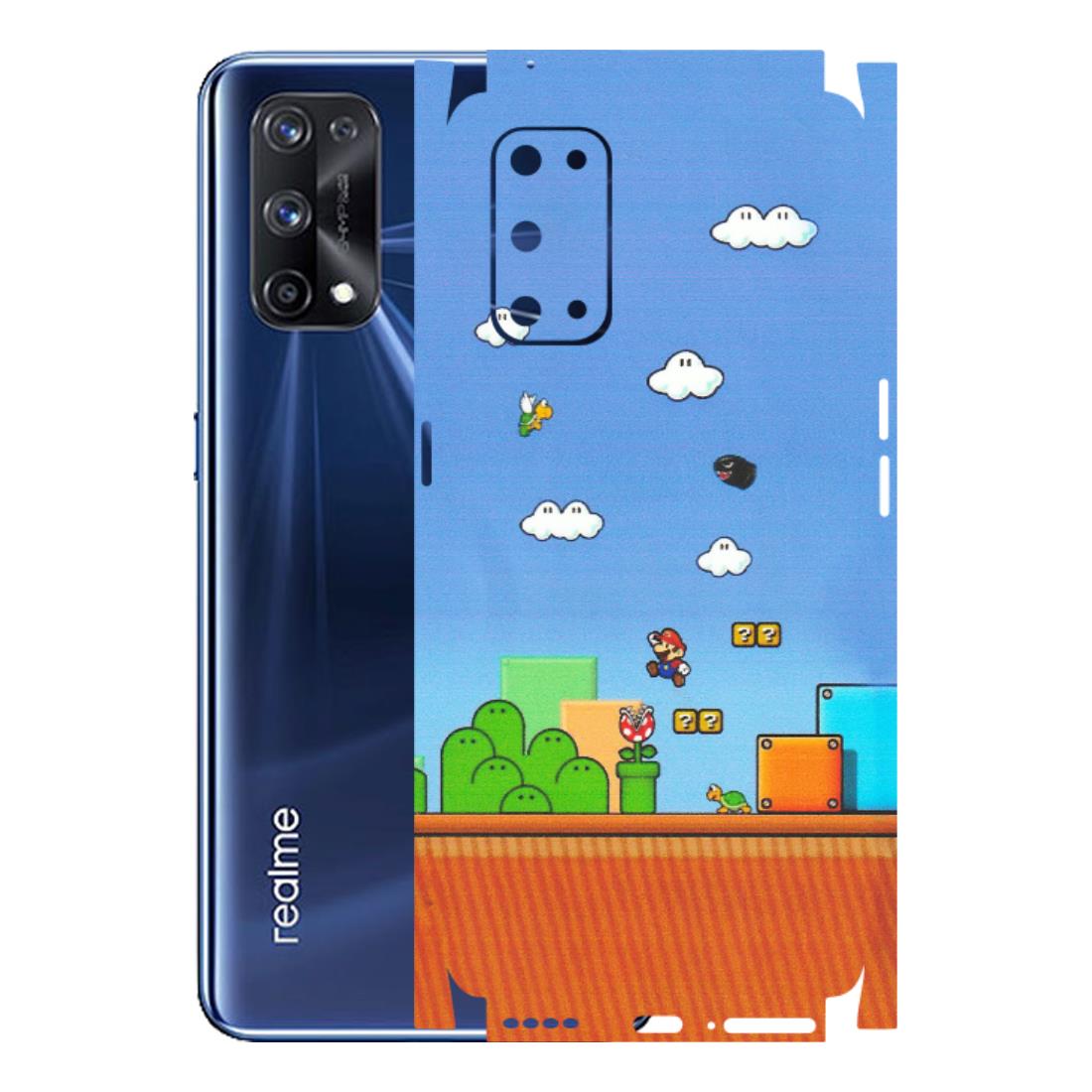 Realme Phone Skins (All Models) - Mario Game Scene - Matte Finish (M-24) Realme X7 Pro (5G)