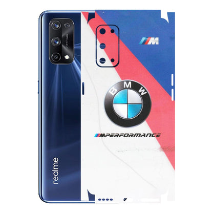 Realme Phone Skins (All Models) - BMW Logo Performance - Matte Finish (M-27) Realme X7 Pro (5G)