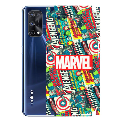 Realme Phone Skins (All Models) - Marvel Comic Lover - Matte Finish (M-30) Realme X7 Pro (5G)
