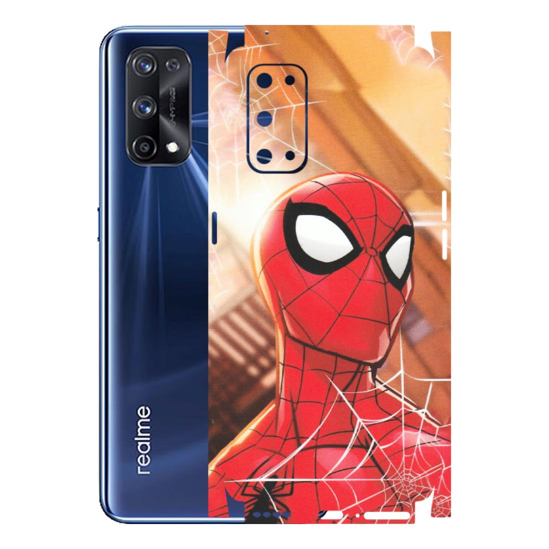Realme Phone Skins (All Models) - Spiderman Face New - Matte Finish (M-41) Realme X7 Pro (5G)