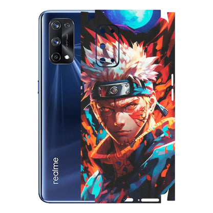 Realme Phone Skins (All Models) - Anime Ferocious Character - Matte Finish (M-44) Realme X7 Pro (5G)
