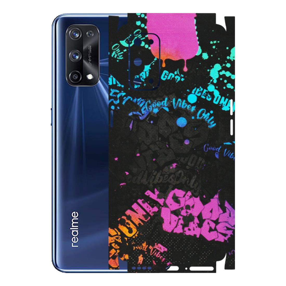 Realme Phone Skins (All Models) - Majestic Black Vibes - Matte Finish (M-62) Realme X7 Pro (5G)