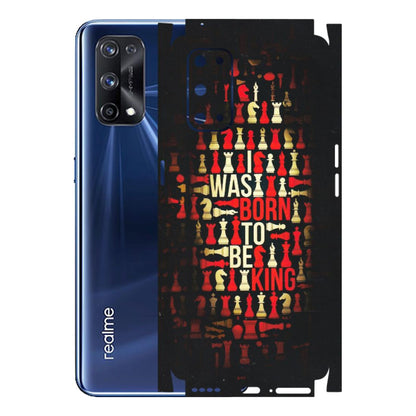 Realme Phone Skins (All Models) - Born To Be King - Matte Finish (M-73) Realme X7 Pro (5G)