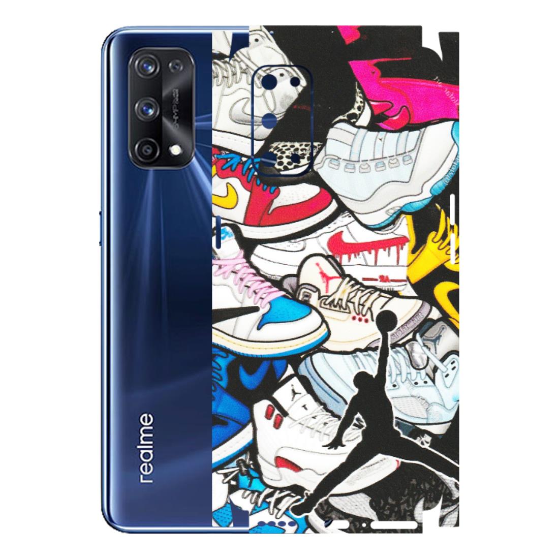Realme Phone Skins (All Models) - Jordan Sneakers Fan - Matte Finish (M-80) Realme X7 Pro (5G)