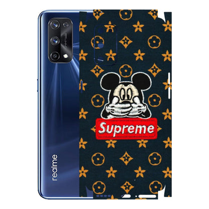 Realme Phone Skins (All Models) - Mickey Supreme - Matte Finish (M-83) Realme X7 Pro (5G)