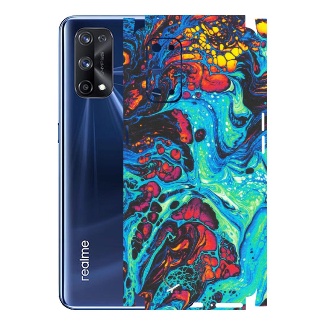 Realme Phone Skins (All Models) - Majestic Galactic Marbel - Matte Finish (M-85) Realme X7 Pro (5G)