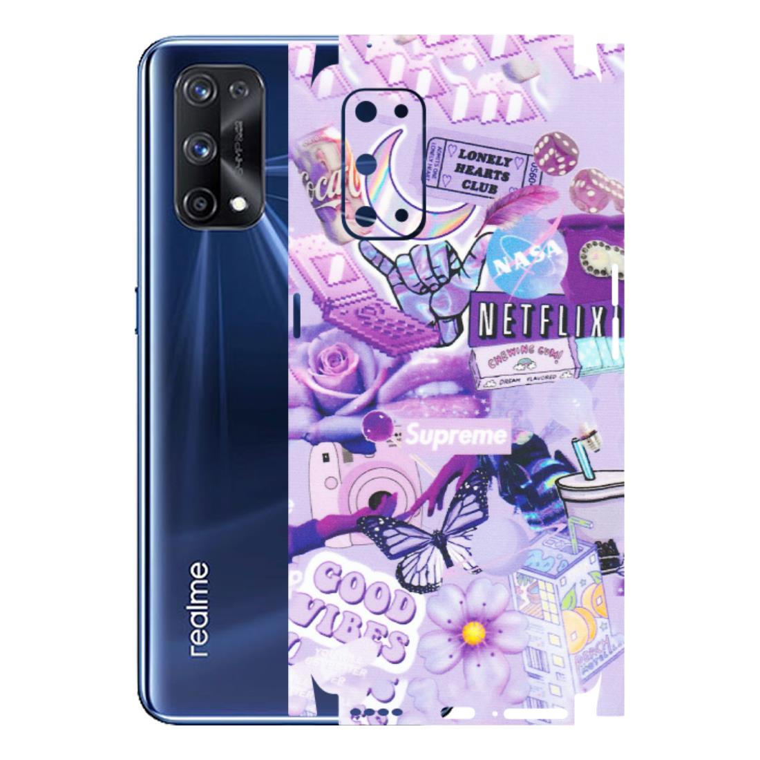 Realme Phone Skins (All Models) - Supreme Purple Magic - Matte Finish (M-88) Realme X7 Pro (5G)