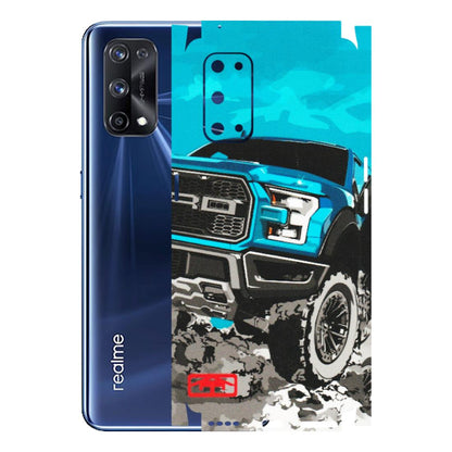 Realme Phone Skins (All Models) - Off Roading Lover - Matte Finish (M-95) Realme X7 Pro (5G)