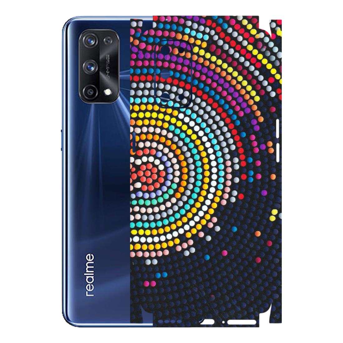 Realme Phone Skins (All Models) - Rainbow Dot Mandala - Matte Finish (M-97) Realme X7 Pro (5G)