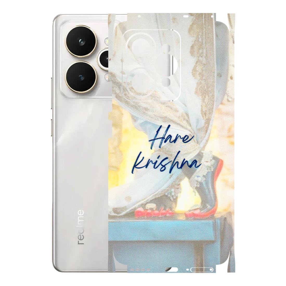 Realme Phone Skins (All Models) - Hare Krishna - 3D Embossed Finish (L-03) Realme 15 5G