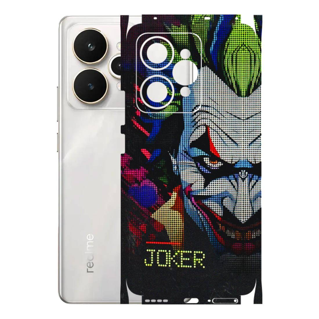 Realme Phone Skins (All Models) - Joker Dot Matrix - 3D Embossed Finish (L-08) Realme 15 5G