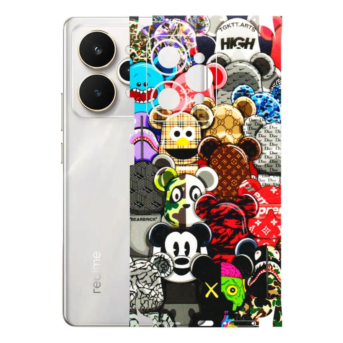 Realme Phone Skins (All Models) - More Mickey Mouses - 3D Embossed Finish (L-118) Realme 15 5G