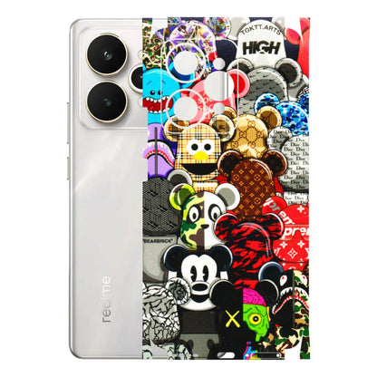 Realme Phone Skins (All Models) - More Mickey Mouses - 3D Embossed Finish (L-118) Realme 15 5G