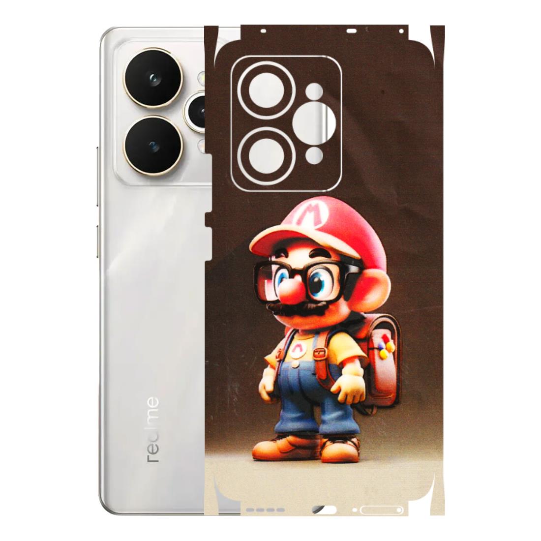 Realme Phone Skins (All Models) - Little Mario - 3D Embossed Finish (L-119) Realme 15 5G